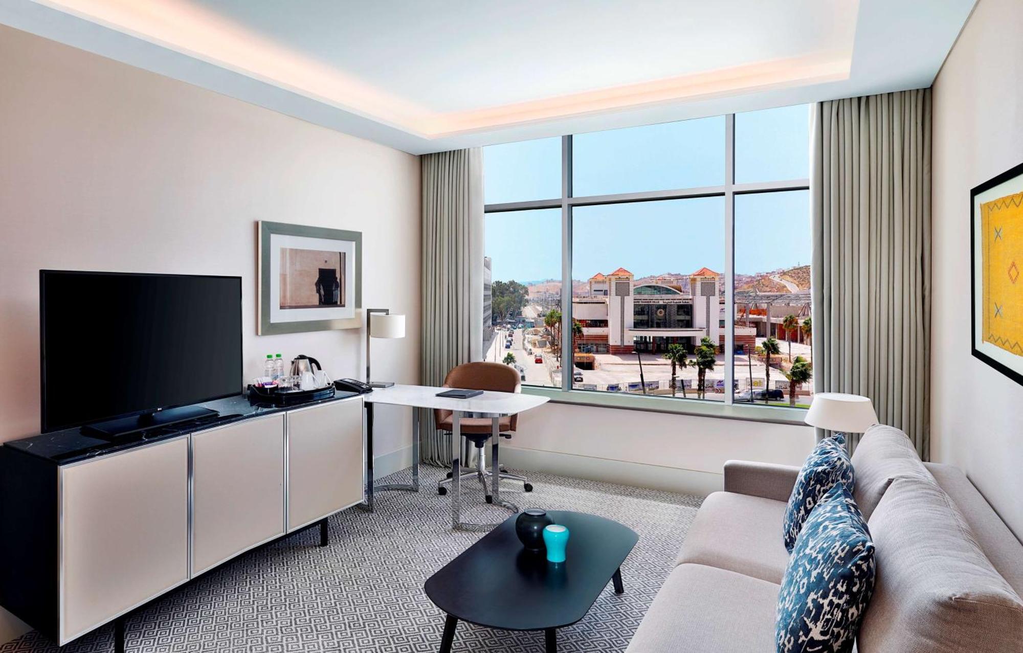 Hilton Tanger City Center Exterior photo Living room