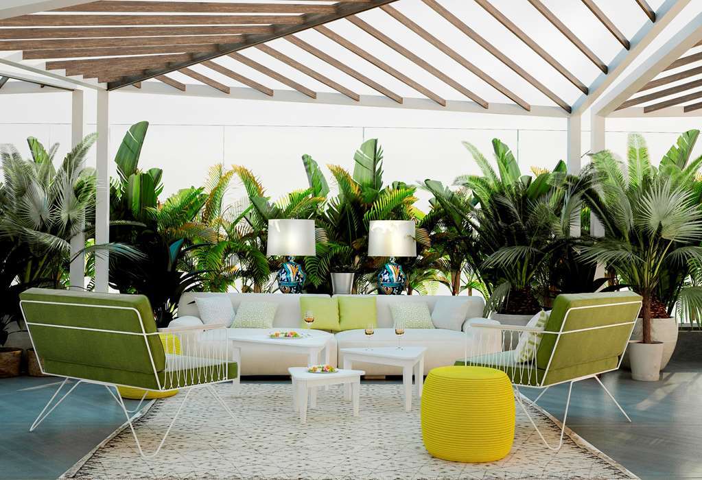 Hilton Tanger City Center Restaurant photo The interior of the hotel